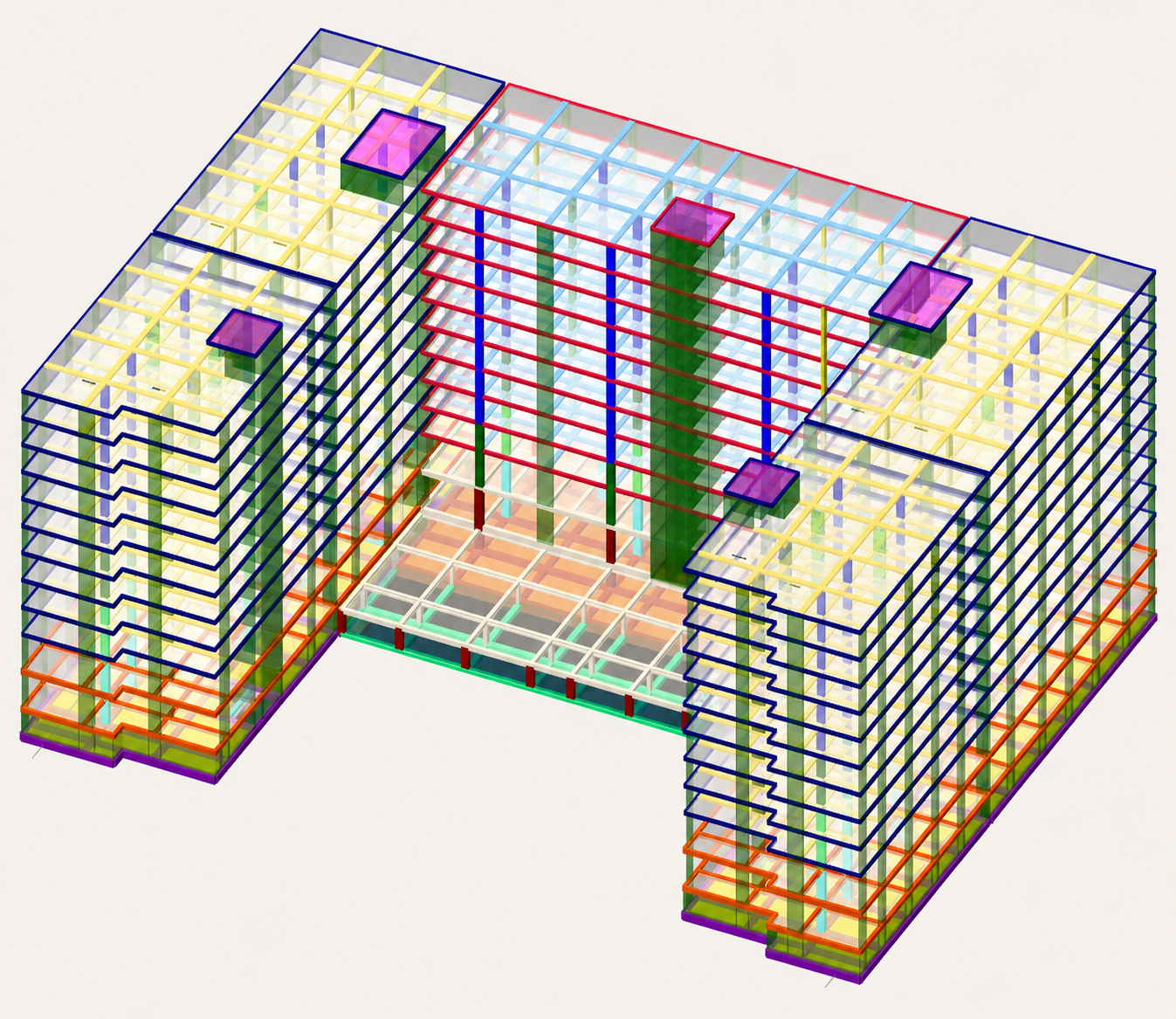 HAB21 — Structural system, project image 7